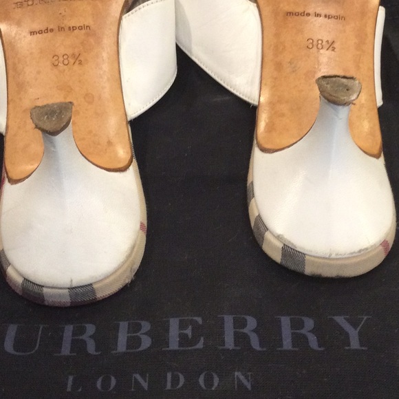 Burberry Kitten Mules - Picture 5 of 5